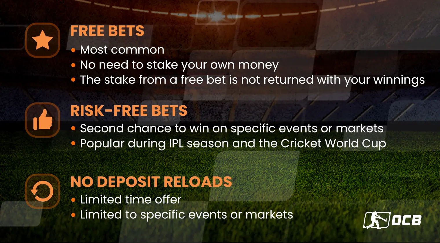 Cricket No Deposit Bonuses India