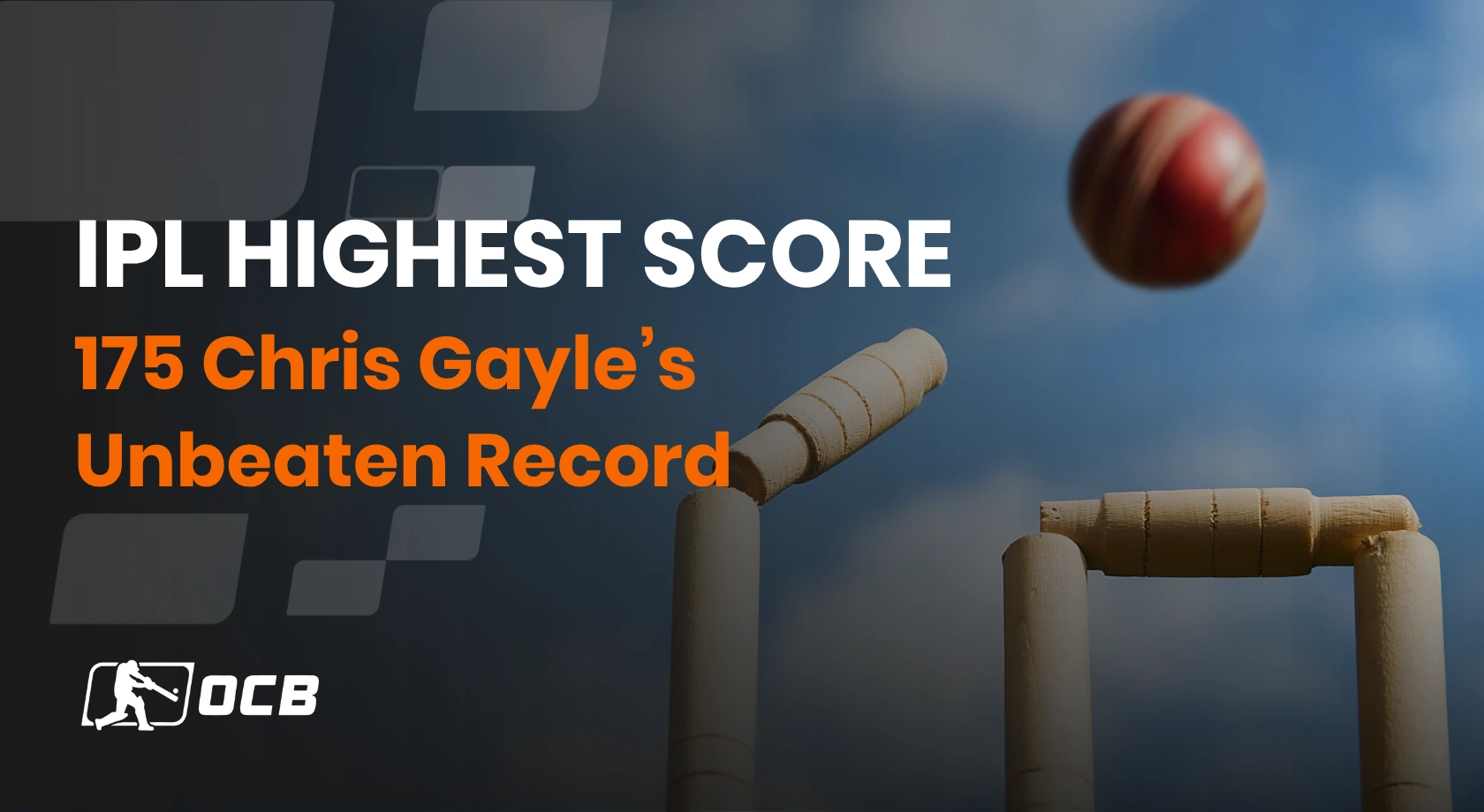 highest score in ipl