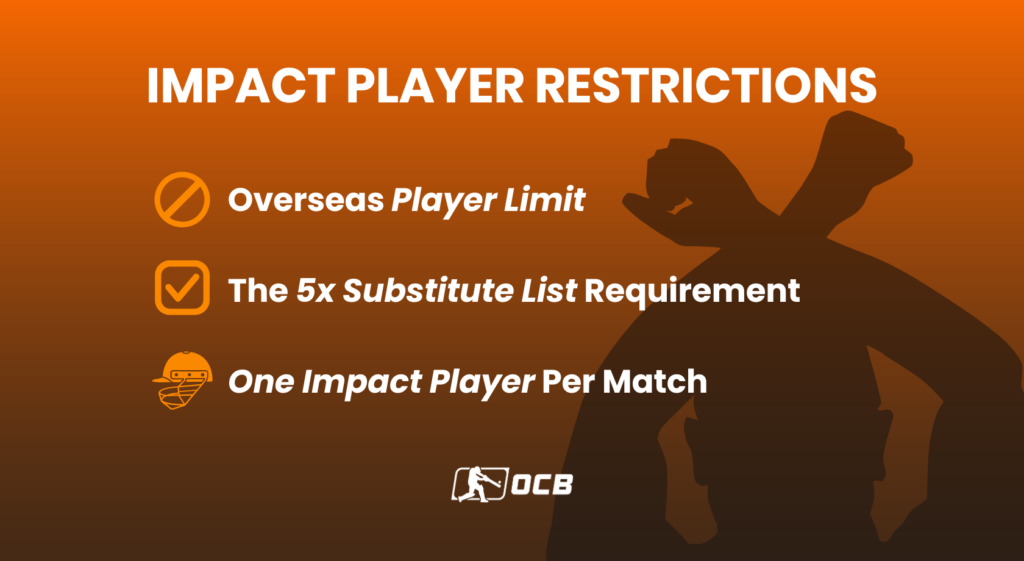 what is mean by impact player in ipl