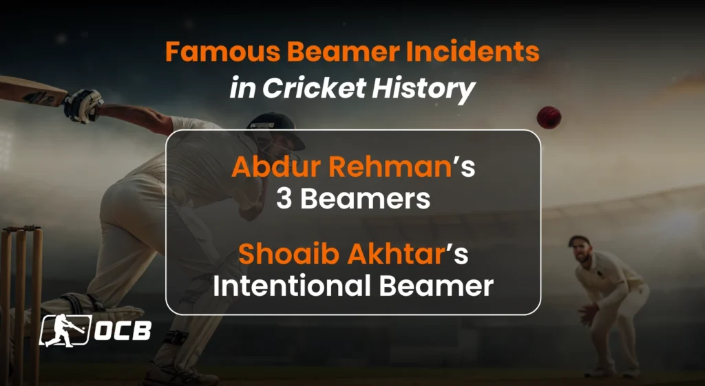 in cricket what is a beamer