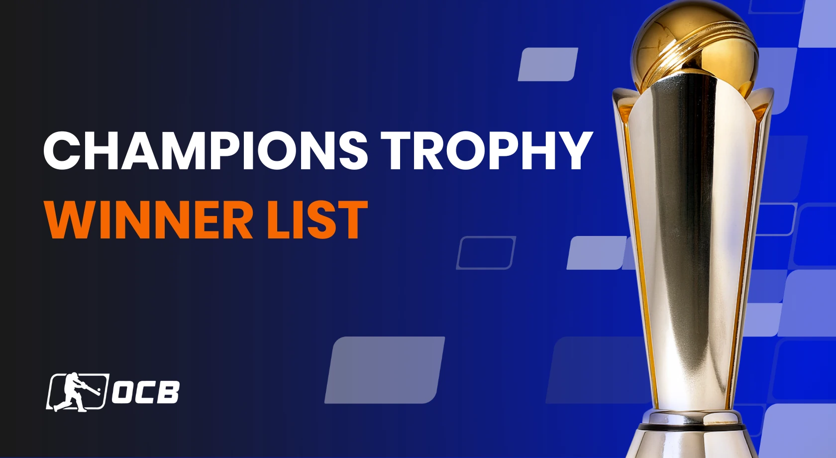 who won last champions trophy