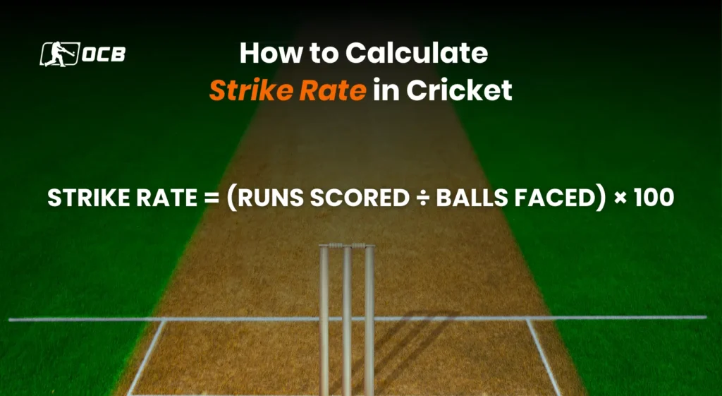 how to calculate strike rate in cricket
