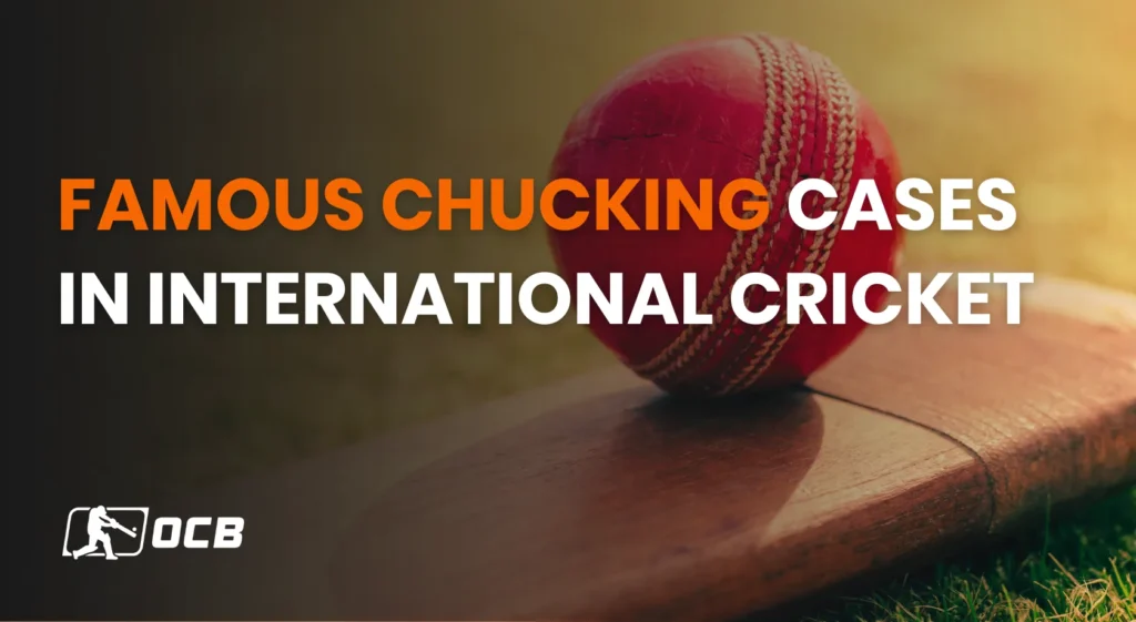 chucking in cricket
